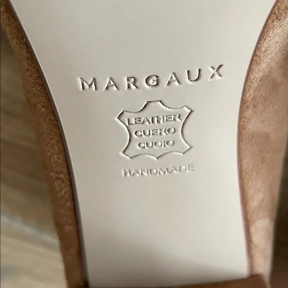 Margaux The Heel in Chesnut Suede - Picture 13 of 14